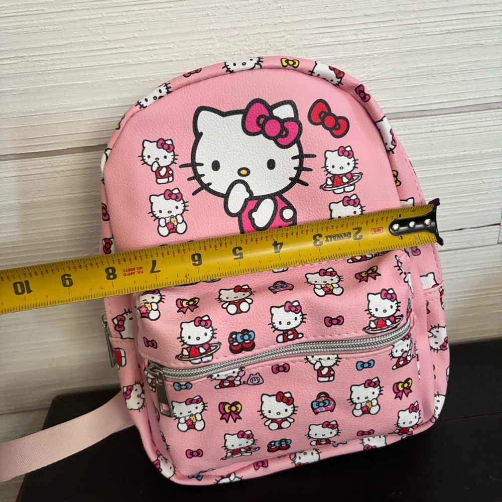 Hello Kitty Sanrio Kawaii Pink Mini Backpack Purse Diaper Bag NEW Trending - Picture 11 of 12